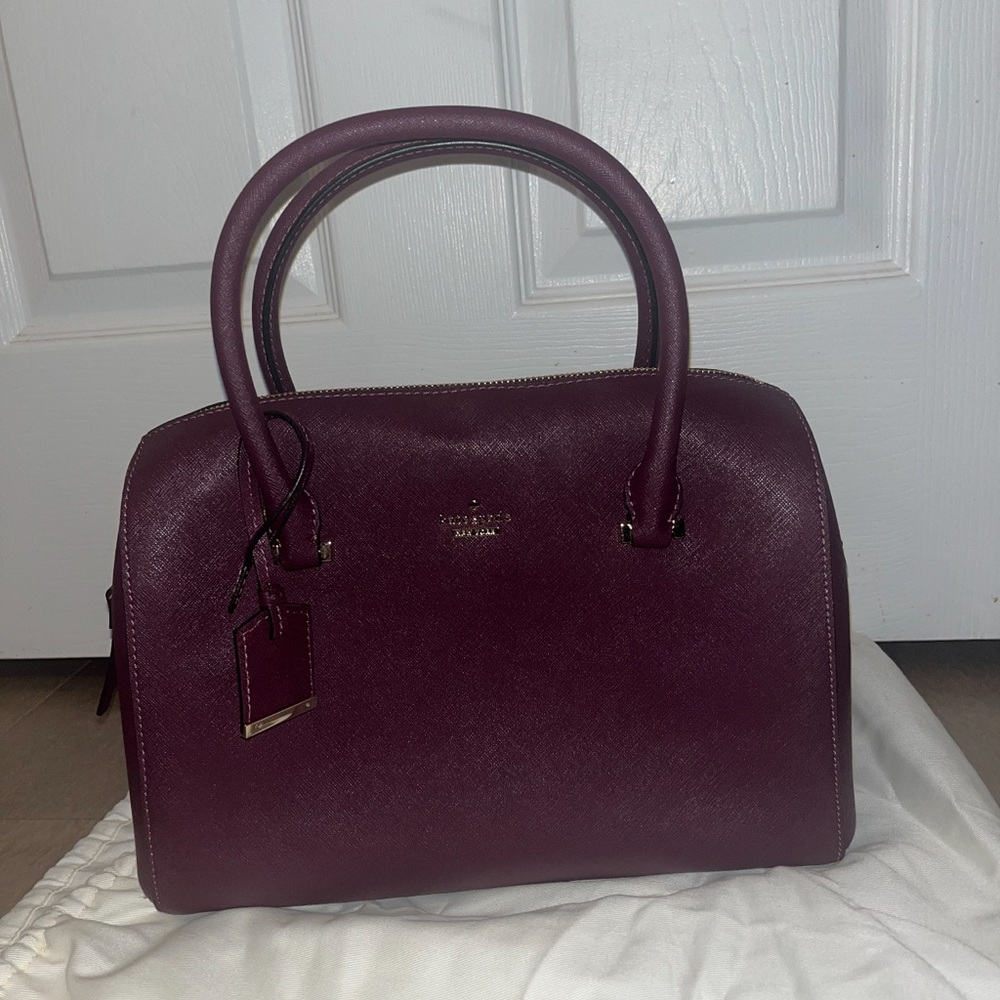 Kate Spade Deep Burgundy Satchel